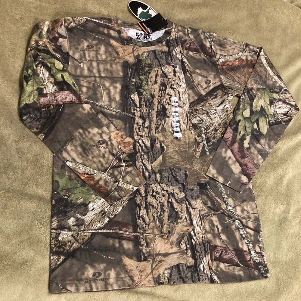 NWT Hunting Zone Mossy Oak Country Shirt Men's Size M